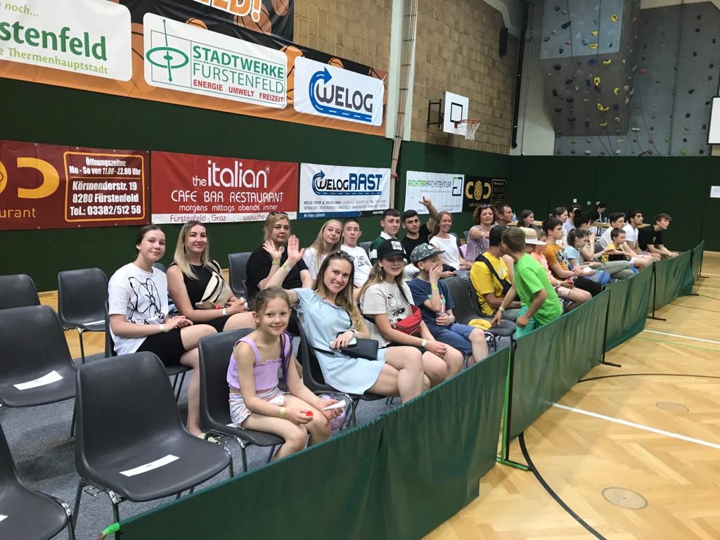Steiermark hilft - Basketball für geflüchtete Kinder